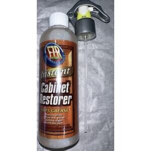 EZR Miracle Cleaner Instant Cabinet Restorer Cuts Grease SEALED With Sprayer 8oz